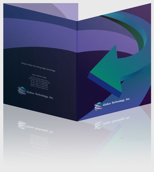 Utvikbar Indesign presentationsfolder